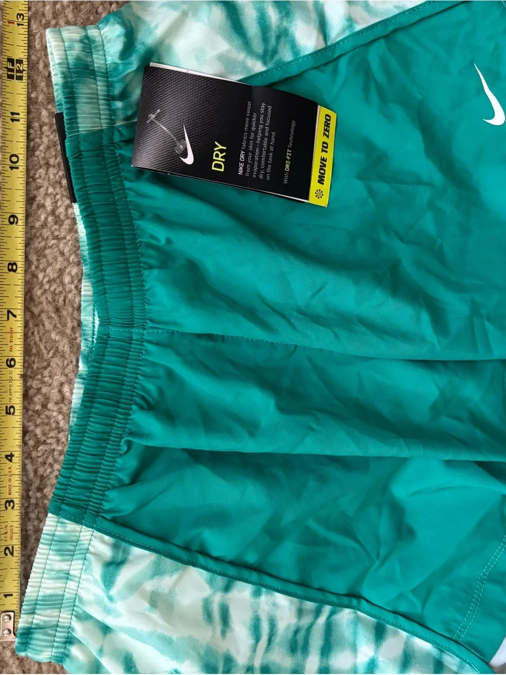 Nike Teal Green Kids Shorts